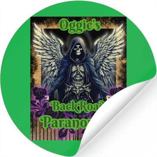 Oggie's Grim Reaper Stickers