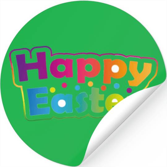 Happy Easter Stickers