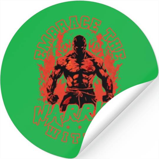 Krav Maga Embrace The Warrior Within Stickers
