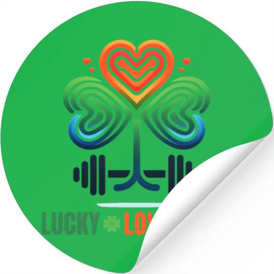 Lucky Love Lift Workout Stickers