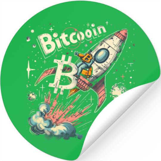 Pi day 3.14 Crypto Bitcoin Math Launch To The Stickers