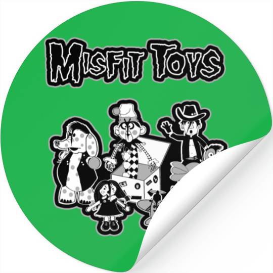 Hardcore Punk Toys Stickers