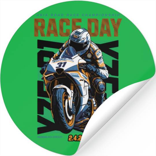 Race Day Stickers