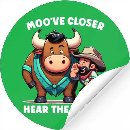 Rodeo Bull Riding Livestock Show Farmer Cattle Stickers