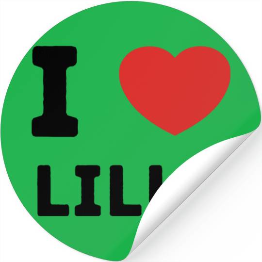 I Love Lille France Stickers