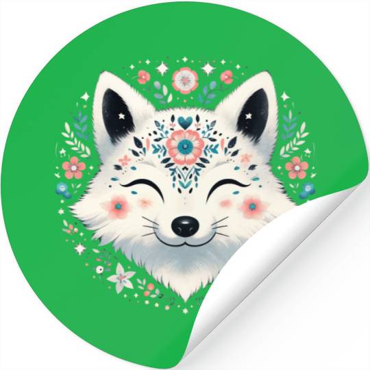 Polar Fox Stickers