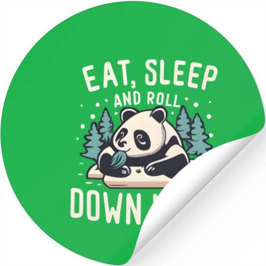 Cute panda Stickers