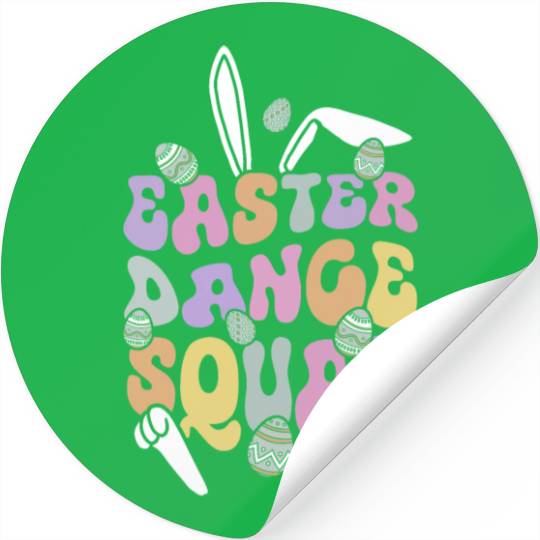 Easter dance squad Easter Day Stickers