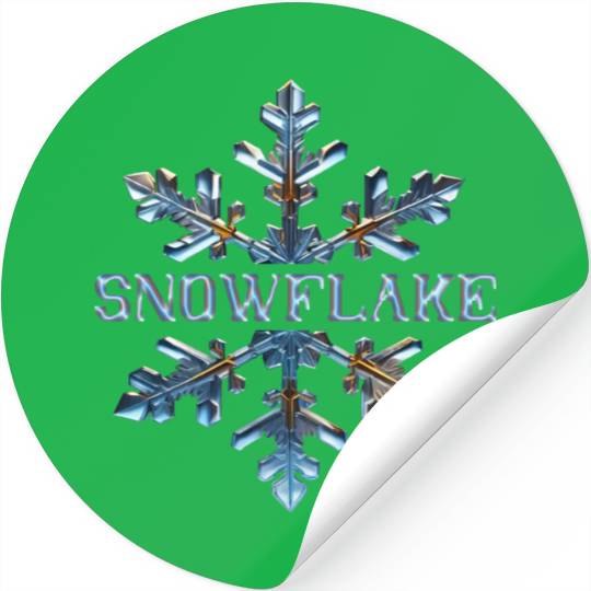Snowflake Stickers