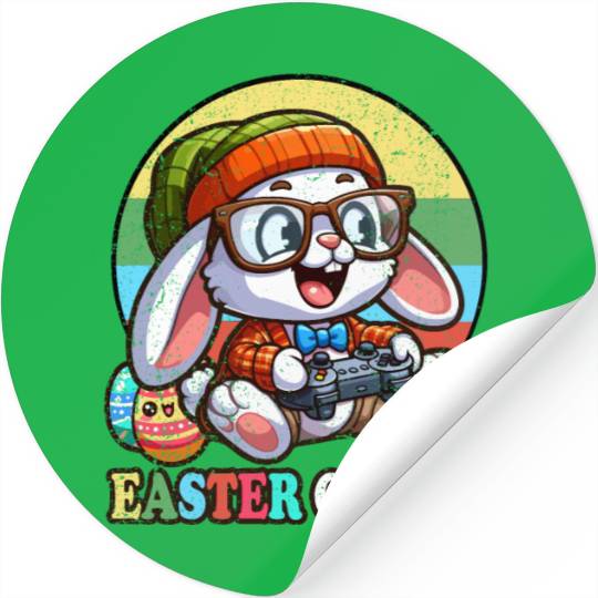 EASTER GAMER EASTER Stickers