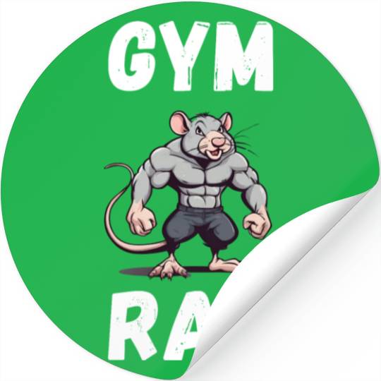 Gym Rat Stickers