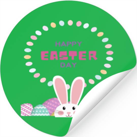 Happy Easter Stickers