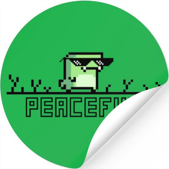 Peaceful rex Stickers