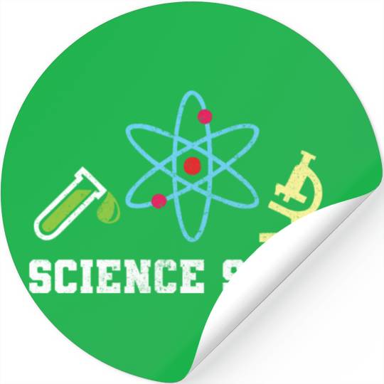 Science Squad Physics Teacher Stickers