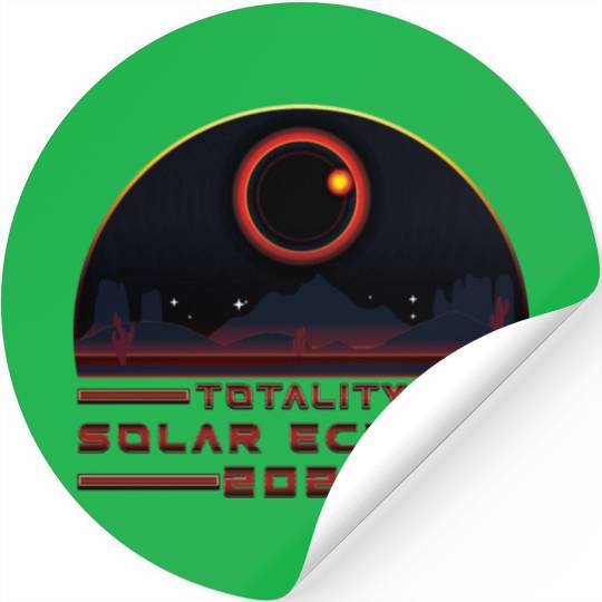 Totality Solar Eclipse 2024 - Science Stickers