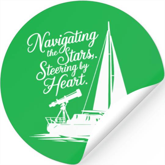 Navigating the Stars, Steering by Heart Stickers