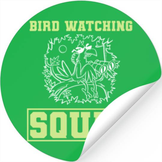 Funny Bird Watcher Ornithologist Stickers