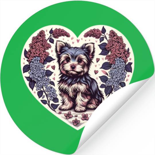 Yorkshire Terrier Stickers