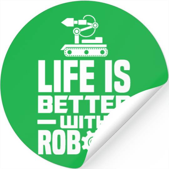 Funny Robotics Robot Engineering Programming Stickers