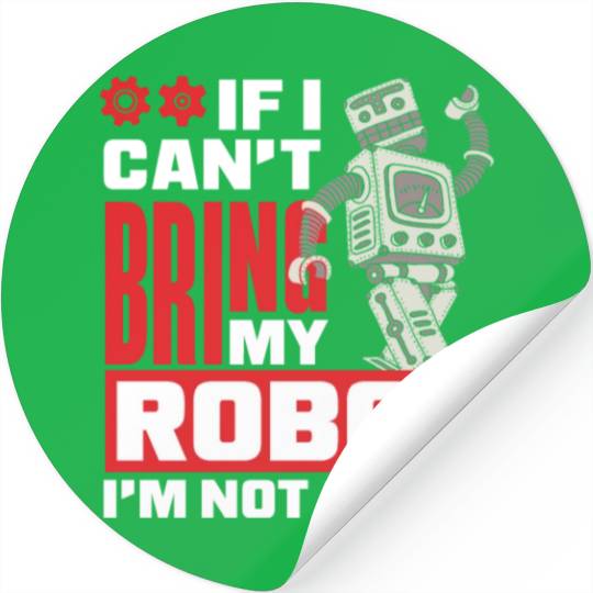 Funny Robotics Robot Engineering Programming Stickers