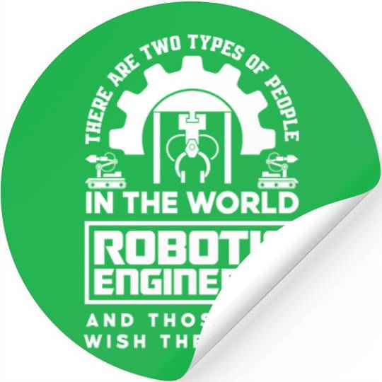 Funny Robotics Robot Engineering Programming Stickers