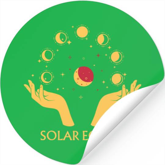 Solar Eclipse Stickers 2024 Total Solar Eclipse.