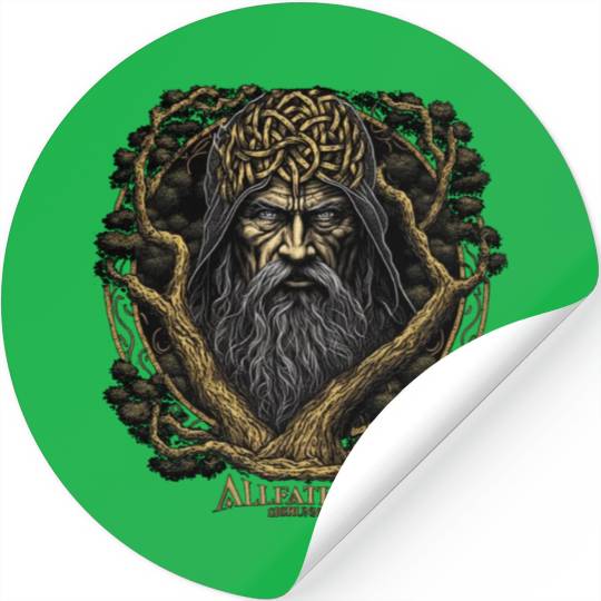 Odin Allfather Sigrunnr Scandinavian History Stickers