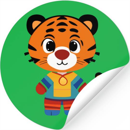 Cute tiger Stickers