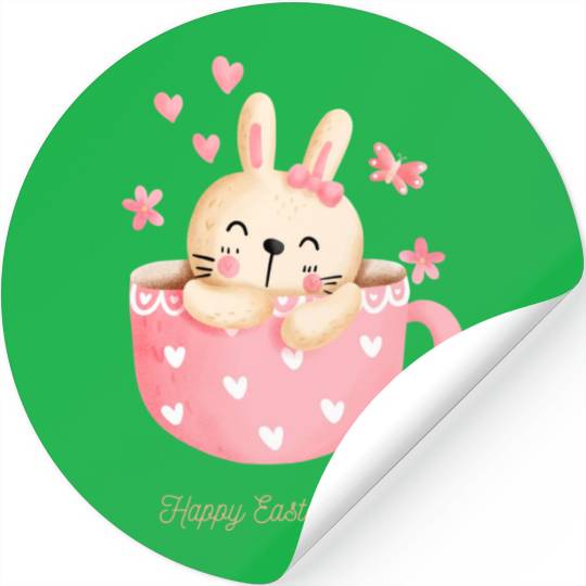 Happy Easter Day Stickers