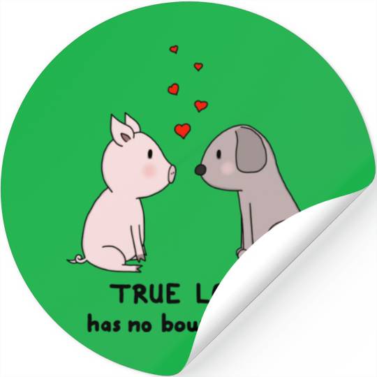 True Love has No Boundaries Stickers