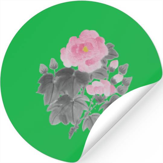 Hibiscus Flowers Stickers