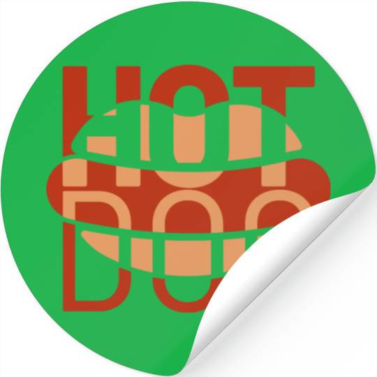 hotdog grapic icon Stickers