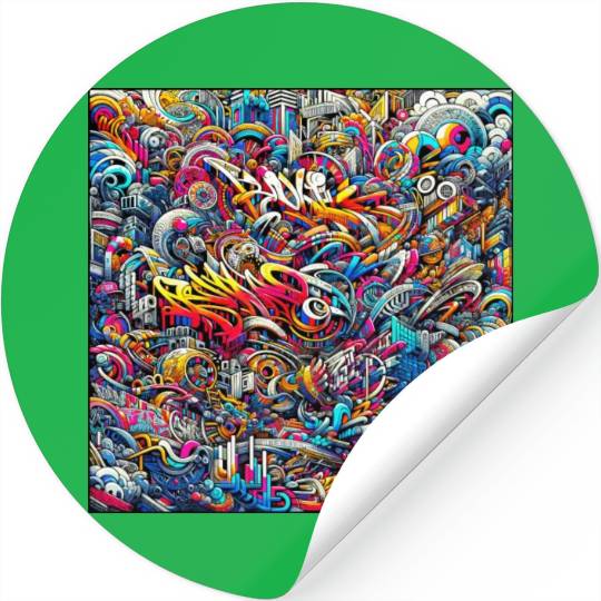 Graffiti Pulse Stickers