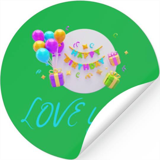 FAMILY - LOVE YOU Stickers