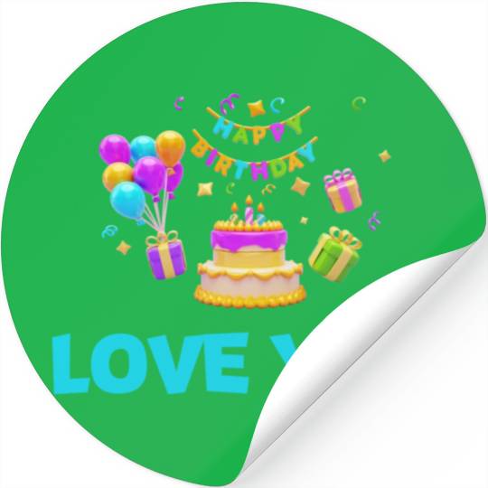 FAMILY - LOVE YOU Stickers