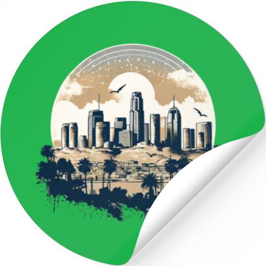 Los Angeles - City of Angels Stickers