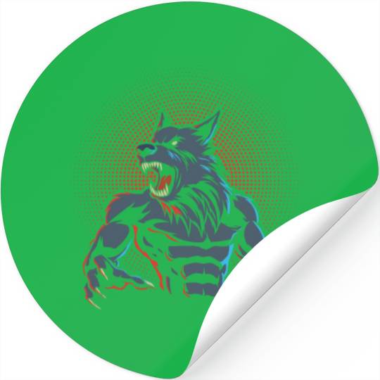 Werewolf Stickers