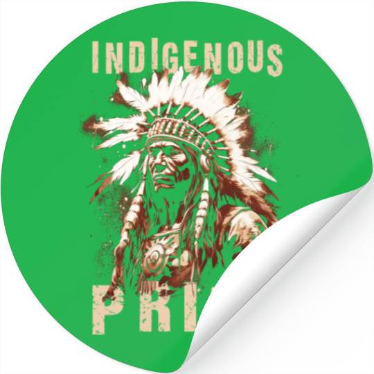 Indigenous Pride Stickers