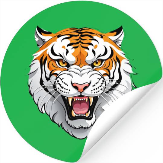 Cool Tiger Stickers