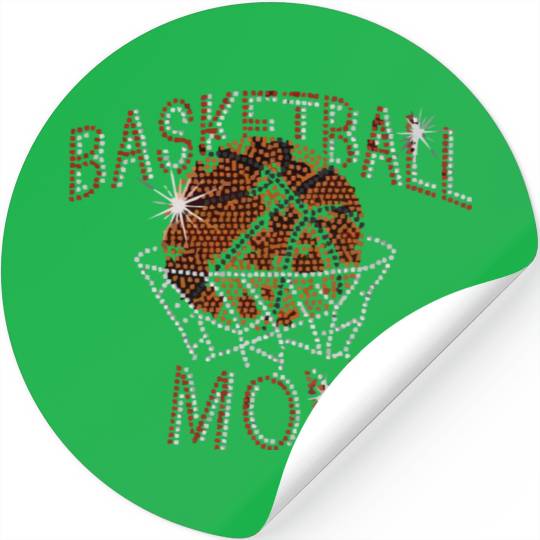 Basketball Mom Stickers