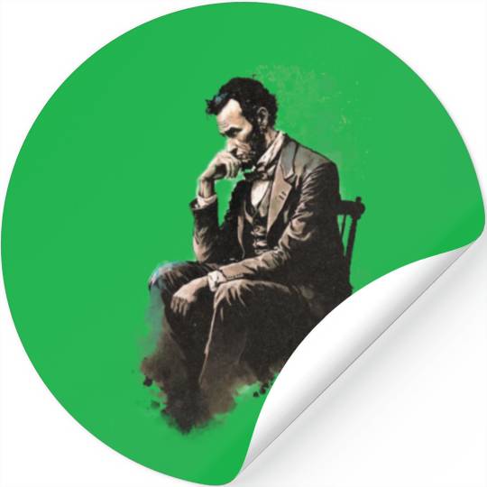 Abraham Lincoln - Iconic Tribute Collection Stickers