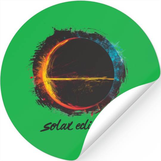 solar eclipse Stickers. eclipse Stickers 2024
