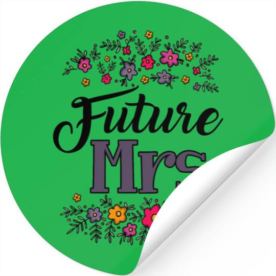 Bridal Future Mrs Stickers