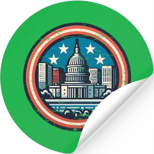 Washington DC Stickers