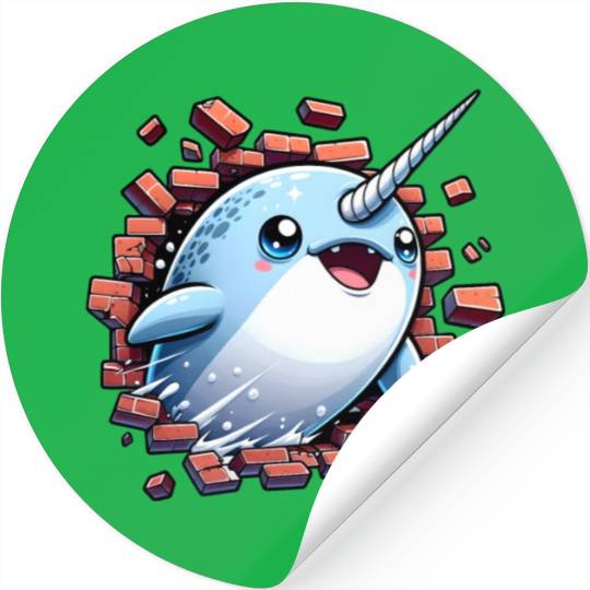 Narwhal Surprise Stickers