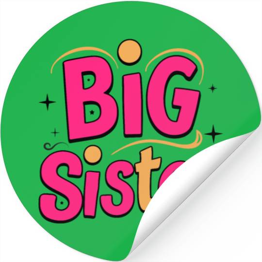 Big Sister Stickers