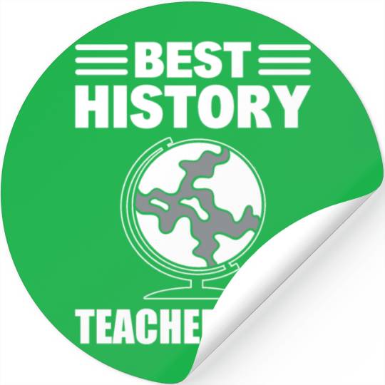 Best History Teacher History Teacher Stickers