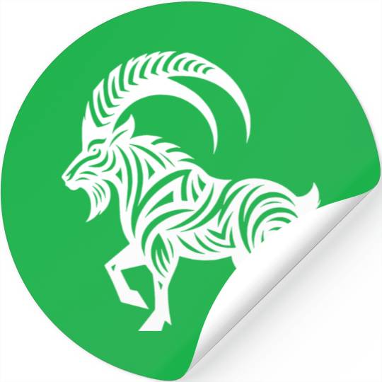 Capricorn Tattoo Style Stickers