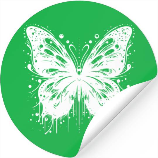 Pretty Tattoo Kids Style Butterfly Stickers