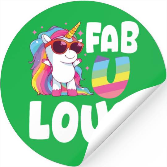 LGBTQ+ Unicorn Stickers